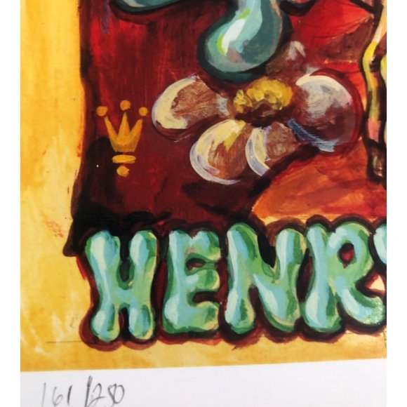 The Libertines Concert Poster 2004 Los Angeles Henry Fonda number poster 161/250 - Picture 4 of 7